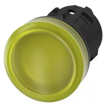 Siemens 3SU1001-6AA30-0AA0 spia luminosa gialla
