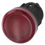Siemens 3SU1001-6AA20-0AA0 spia di allarme rossa