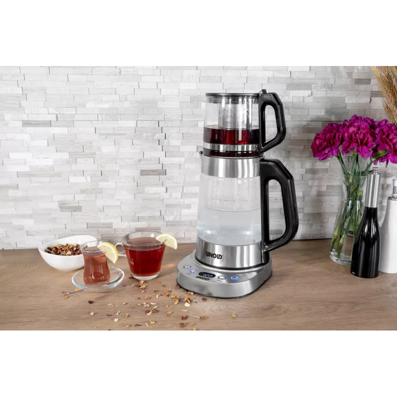 Unold 18215 Samowar Selin bollitore elettrico 1,7 L 1800 W acciaio inox