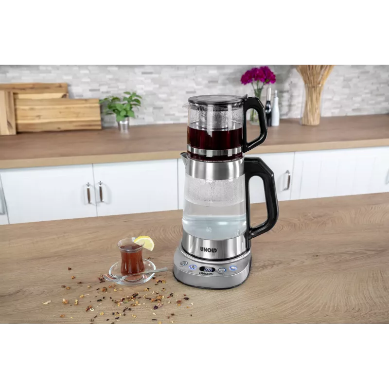 Unold 18215 Samowar Selin bollitore elettrico 1,7 L 1800 W acciaio inox