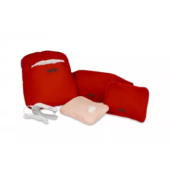 Unold Wärmi Premium set - borsa dell'acqua calda elettrica 86023 borsa dell'acqua calda elettrica 380 W rossa