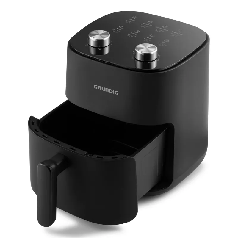 Grundig FRY 6321 L Single friggitrice ad aria 4,7 L a colonna 1500 W nera