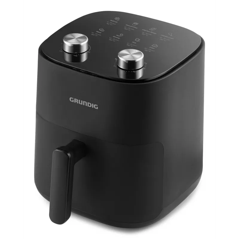 Grundig FRY 6321 L Single friggitrice ad aria 4,7 L a colonna 1500 W nera