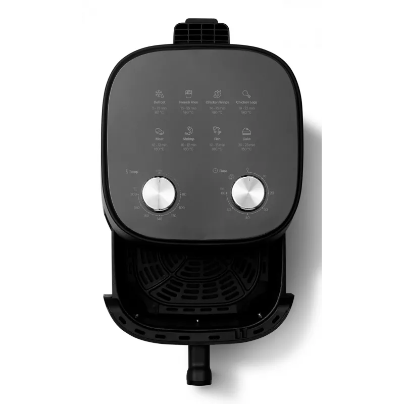 Grundig FRY 6321 L Single friggitrice ad aria 4,7 L a colonna 1500 W nera