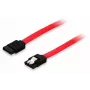 Equip cavo SATA II, 0,5 m, 0,5 m, SATA II, SATA 7 pin, SATA 7 pin, connettore maschio/connettore maschio, rosso