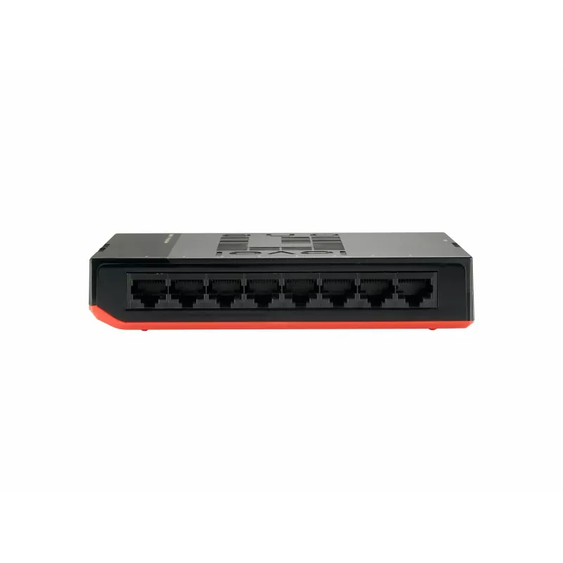 LevelOne switch 8 porte Gigabit, unmanaged, Gigabit Ethernet (10/100/1000), full duplex, montaggio a parete possibile
