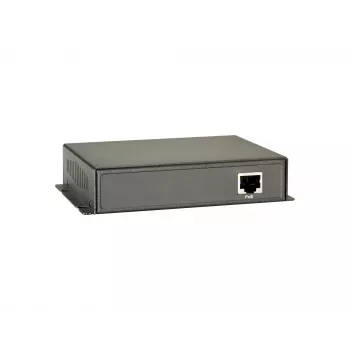 LevelOne ricevitore PoE over Hybrid Cable, 1 uscita PoE, ricevitore di rete, 2000 m, 100 Mbit/s, full duplex, half duplex, 1000 voci, 14880 pps
