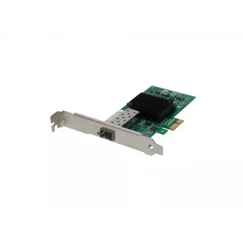 LevelOne scheda di rete Gigabit Fiber PCIe, 1 x SFP, interna, cablata, PCI Express, fibra ottica, 1000 Mbit/s, alluminio