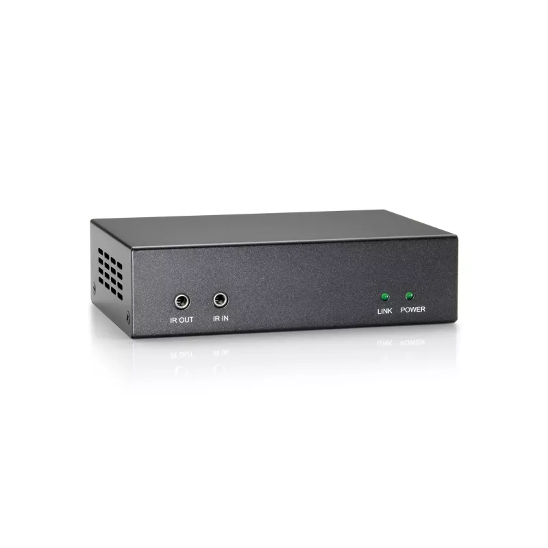 LevelOne ricevitore HDMI over Cat.5, HDBaseT, 100 m, 3840 x 2160 pixel, ricevitore AV, 100 m, 3D, nero, HDCP