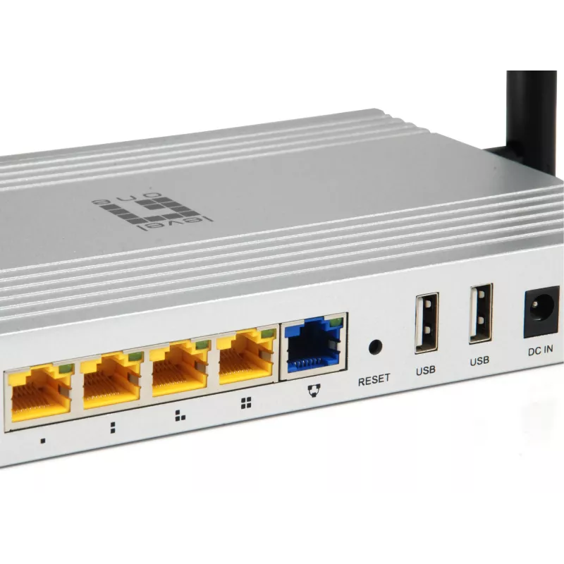 LevelOne AC1200 access point wireless dual-band, desktop, gestito da controller