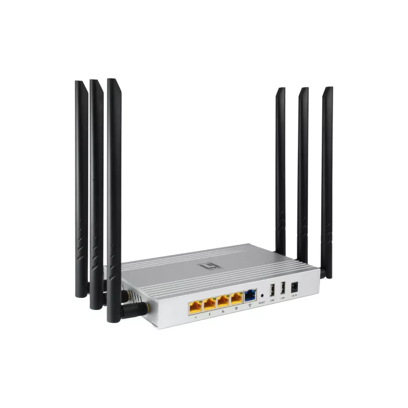 LevelOne AC1200 access point wireless dual-band, desktop, gestito da controller