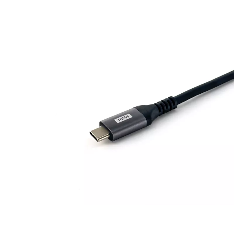 Equip cavo USB 2.0 C a C angolare 90°, M/M, 2,0 m, 100 W con chipset Emark