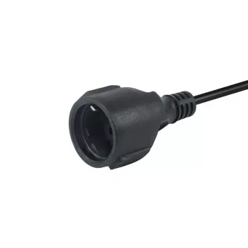 Equip 112180 cavo di alimentazione nero 1,8 m CEE7/7 CEE7/3