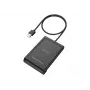 Conceptronic BIAN11B lettore di smart card dual-interface, USB 2.0, Near Field Communication (NFC), 1 m, nero, 100 g