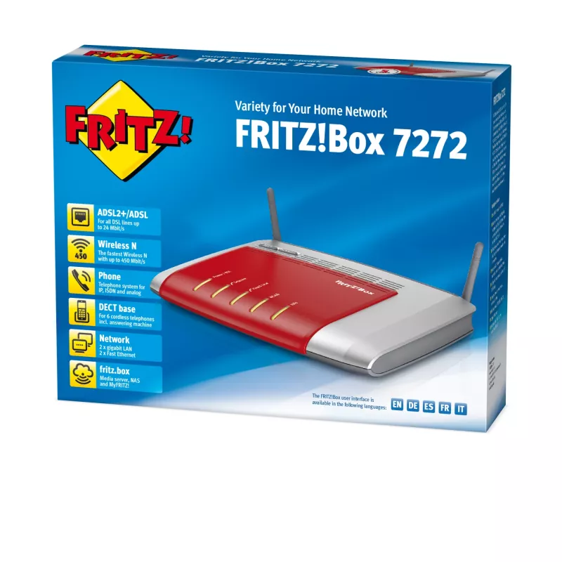 FRITZ!Box 7272 International router WLAN Gigabit Ethernet