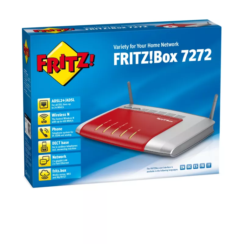 FRITZ!Box 7272 International router WLAN Gigabit Ethernet