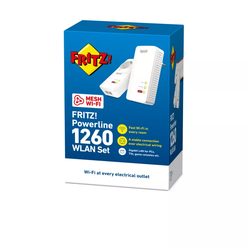 Powerline FRITZ 1260 Set WLAN International