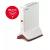 Range extender wireless AVM FRITZ!Repeater 6000 Edition International — tri-band 6000 Mbit/s, 2x LAN, bianco