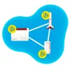 Range extender wireless AVM FRITZ!Repeater 6000 Edition International — tri-band 6000 Mbit/s, 2x LAN, bianco