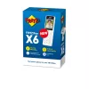 Telefono cordless DECT FRITZ X6 bianco International — vivavoce, segreteria telefonica, rubrica da 100 voci