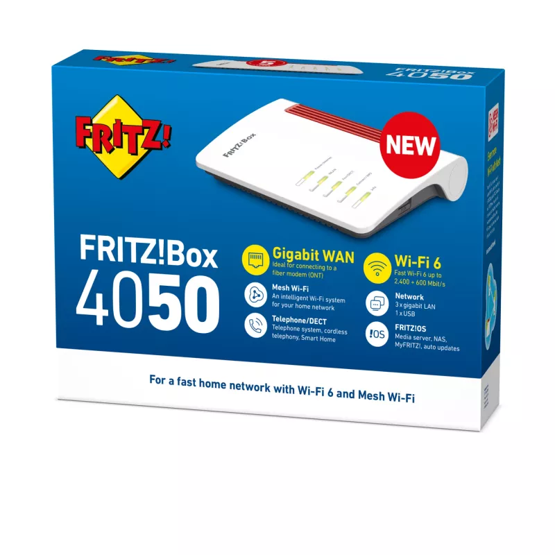 Box 4050 International router WLAN dual band (2,4 GHz / 5 GHz)