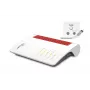 FRITZ!Box 6670 Kabel Edition International router Wi-Fi 2,5 Gigabit Ethernet dualband (2,4 GHz / 5 GHz) rosso, bianco
