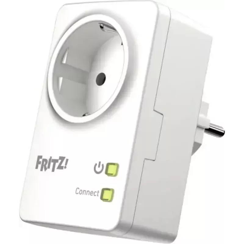 Presa smart FRITZ 20003113 – presa interna wireless, 230 V, potenza massima in ingresso 1,1 W, bianco
