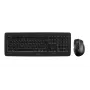 CHERRY DW 5100 tastiera mouse incluso universale RF wireless AZERTY belga nero