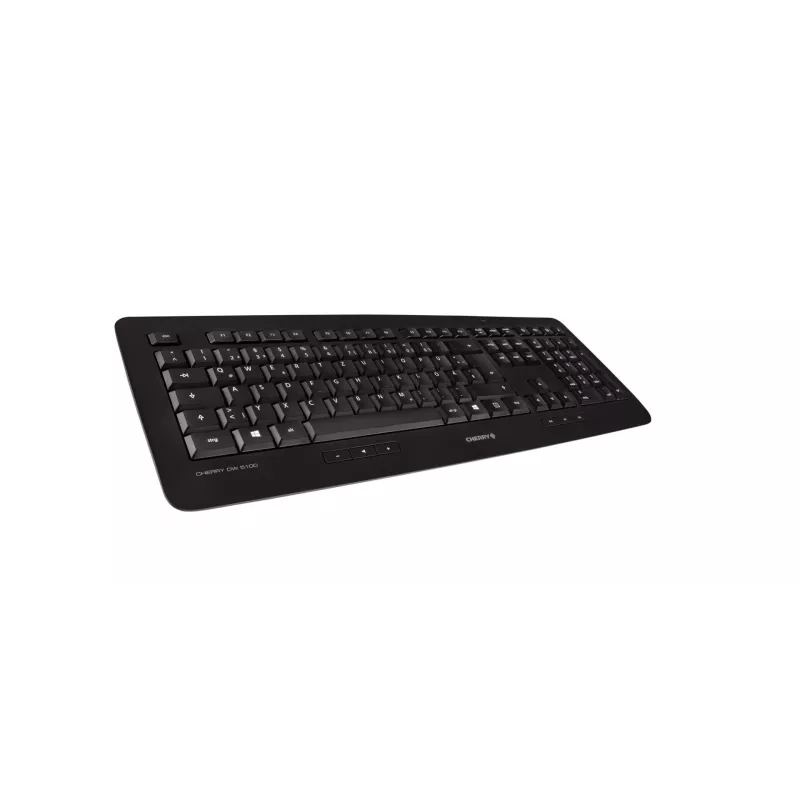 CHERRY DW 5100 tastiera mouse incluso universale RF wireless AZERTY belga nero