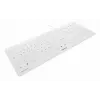 Contour Design STREAM PROTECT, Full-size (100%), con filo, USB, interruttore a forbice, QWERTY, bianco