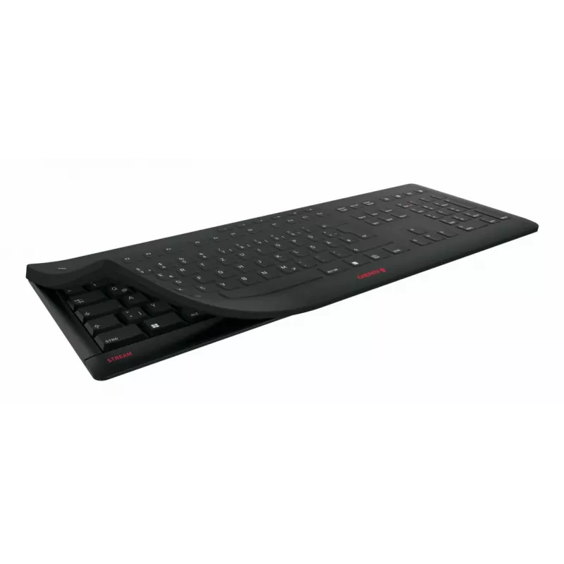 Contour Design STREAM PROTECT WIRELESS, Full-size (100%), wireless, RF wireless, interruttore a forbice, QWERTY, nero