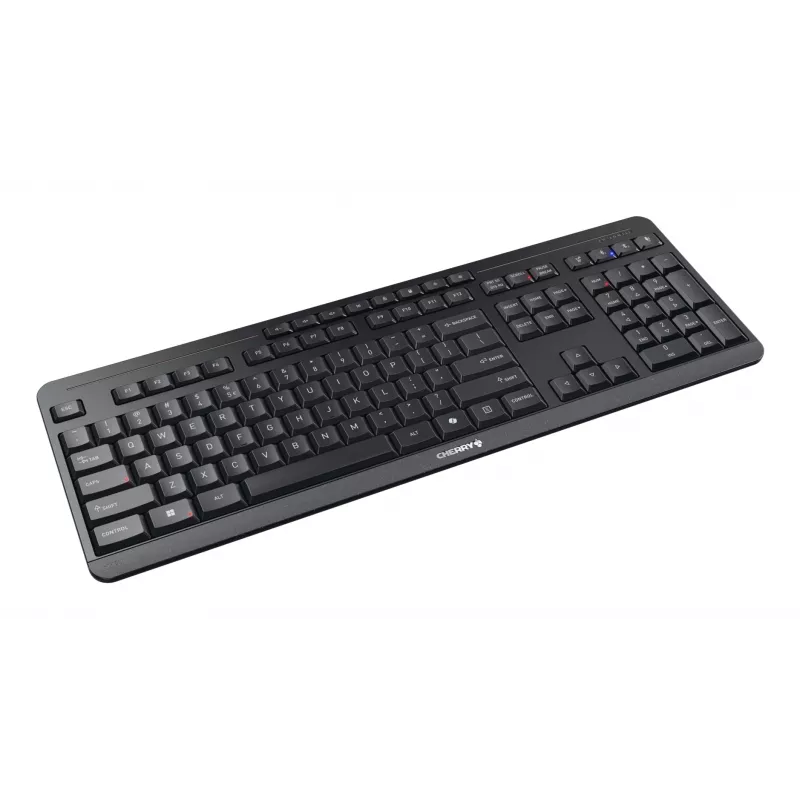 Tastiera e mouse CHERRY Stream desktop ultimate inclusi home/office USB + RF wireless + Bluetooth QWERTY inglese nero