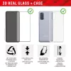 Displex protezione display + cover per Samsung Galaxy S23 Ultra, cornice di montaggio Eco, copertura totale