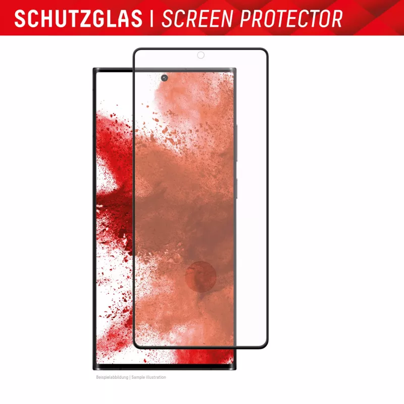Displex protezione display + cover per Samsung Galaxy S23 Ultra, cornice di montaggio Eco, copertura totale