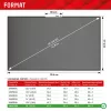 Displex PRIVACY SAFE filtro privacy rimovibile a 2 vie per laptop/notebook (senza cornice/frameless) 16