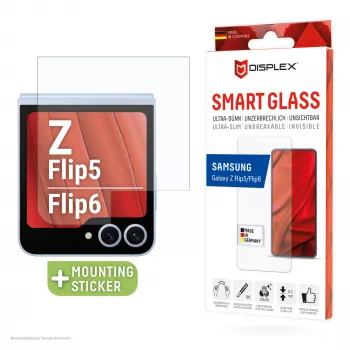 Displex Smart Glass pellicola protettiva per Samsung Galaxy Z Flip5/Z Flip6 (02024)