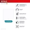 Displex Smart Glass pellicola protettiva per Samsung Galaxy Z Flip5/Z Flip6 (02024)