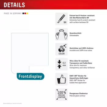 Displex Smart Glass pellicola protettiva per Samsung Galaxy Z Flip5/Z Flip6 (02024)