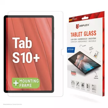 Displex Tablet Glass (9H) per Samsung Galaxy Tab S10+, cornice di montaggio Eco, infrangibile