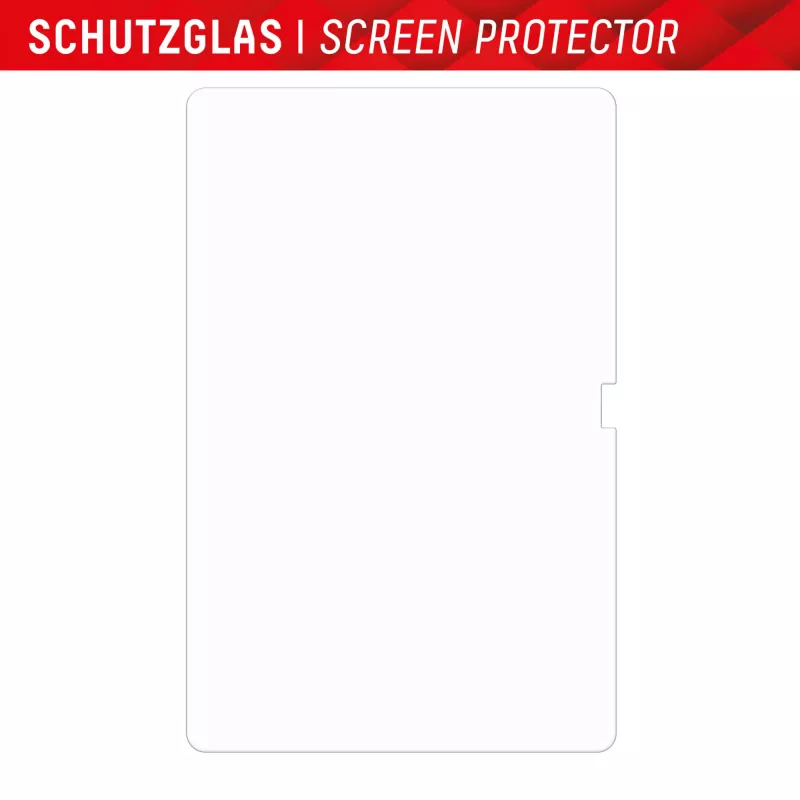 Displex Tablet Glass (9H) per Samsung Galaxy Tab S10+, cornice di montaggio Eco, infrangibile
