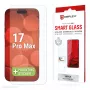 Displex Smart Glass (9H) per Apple iPhone 17 Pro Max, adesivo di montaggio, infrangibile