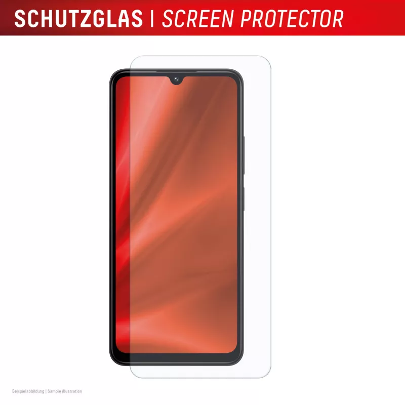 e.v.i. DISPLEX Smart Glass per Xiaomi Redmi 15C — pellicola in vetro temperato, modello 02198