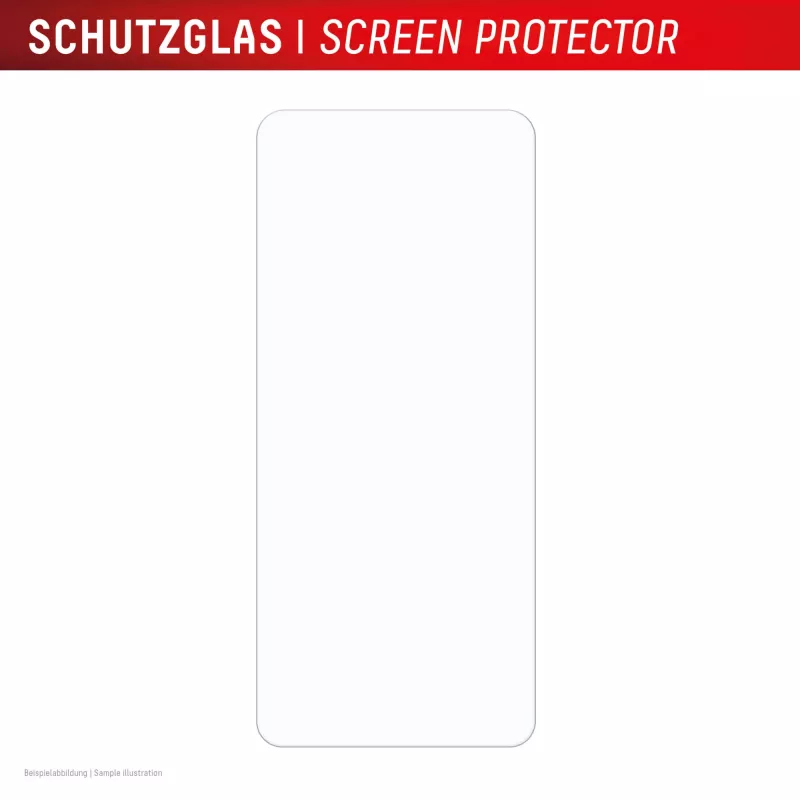 e.v.i. DISPLEX Smart Glass per Xiaomi Redmi 15C — pellicola in vetro temperato, modello 02198