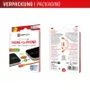 Displex caricabatterie di emergenza phone-to-phone, USB-C a USB-C, connettore mini + cavo flessibile, set compatto da 2