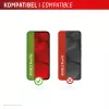 Displex vetro protettivo display + custodia per Google Pixel 9a — vetro temperato, cornice di montaggio Eco, trasparente, antigraffio