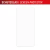 Displex vetro protettivo display + custodia per Google Pixel 9a — vetro temperato, cornice di montaggio Eco, trasparente, antigraffio