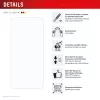 Pellicola protettiva display in vetro temperato Smart Glass e.v.i. per Xiaomi Redmi Note 15 Pro (9H), adesivi di montaggio, trasparente, 1 pezzo
