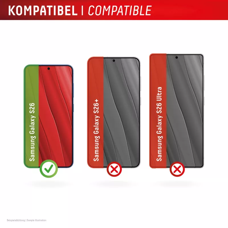 Displex protezione display + custodia per Samsung S26, antigraffio
