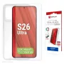 Displex pellicola protettiva display + custodia per Samsung S26 Ultra, antigraffio
