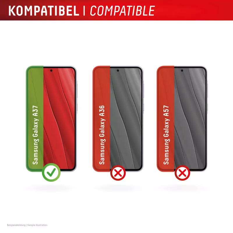 Displex pellicola protettiva display (10H) per Samsung A37, antigraffio